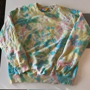 Medium Big Bud Colorful Tie-Dye Sweatshirt